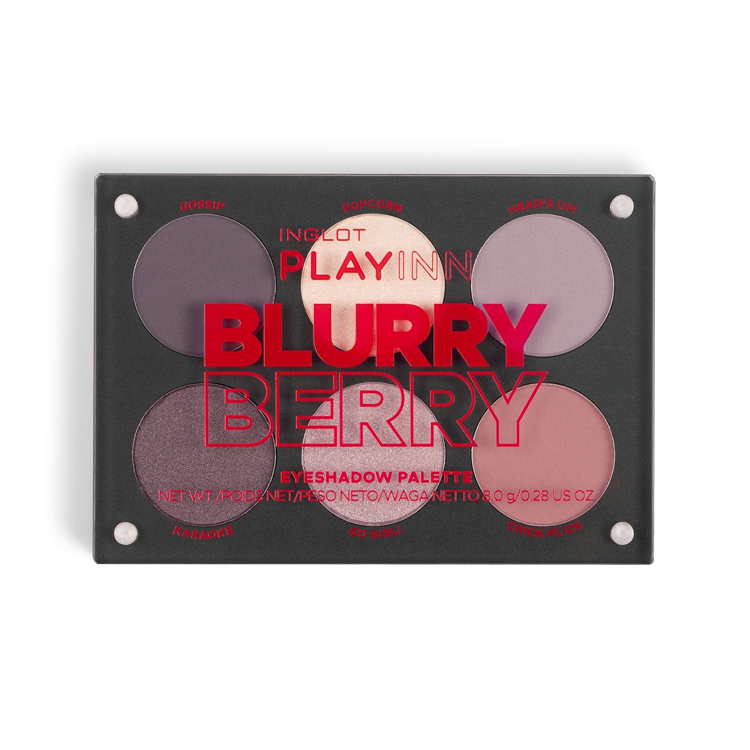 Paleta de sombras de ojos PLAYINN Blurry Berry